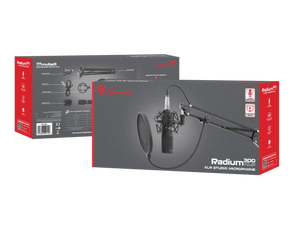 Genesis | Gaming Microphone | Radium 300 | Black | Wired