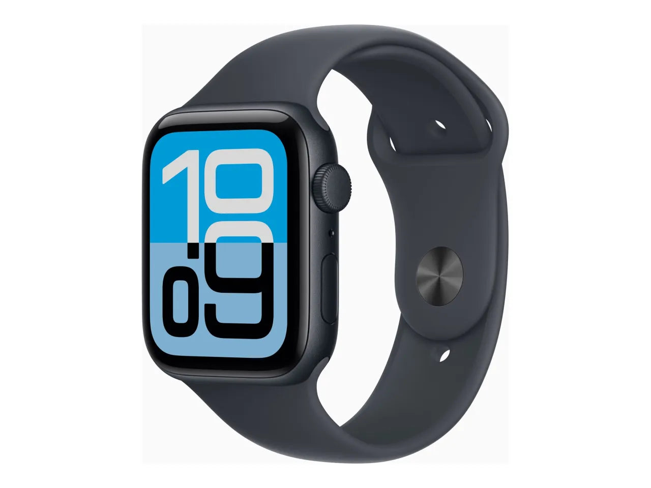 Apple Watch SE 3 GPS + Cellular 44mm Midnight Aluminium Case with Midnight Sport Band - M/L | Apple