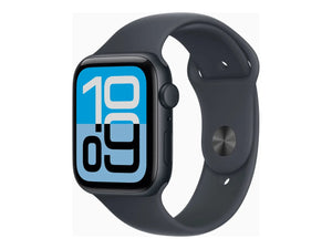Apple Watch SE 3 GPS + Cellular 44mm Midnight Aluminium Case with Midnight Sport Band - M/L | Apple