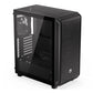 Case|ENDORFY|Arx 500 ARGB|MidiTower|Case product features Transparent panel|Not included|ATX|MicroATX|MiniITX|Colour Black|EY2A011