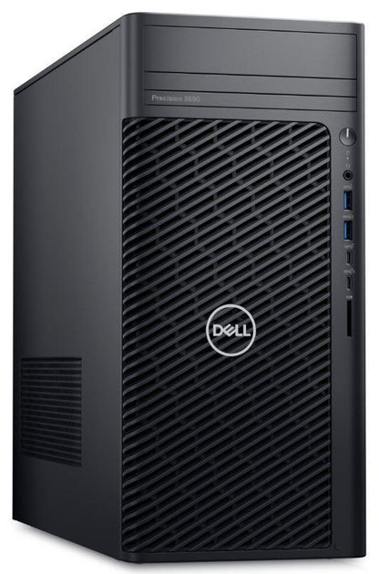 PC|DELL|Precision|3680 Tower|Tower|CPU Core i9|i9-14900K|3200 MHz|RAM 32GB|DDR5|4400 MHz|SSD 1TB|Graphics card Intel Integrated Graphics|Integrated|ENG|Windows 11 Pro|Included Accessories Dell Optical Mouse-MS116 - Black;Dell Multimedia Wired Keyboar...