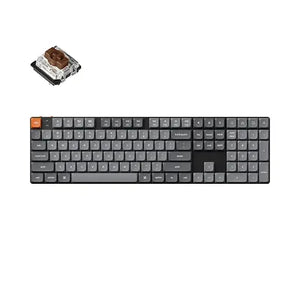 Keychron K5 Max RGB - US Layout - Hot-Swappable Low Profile Gateron Brown Wireless Keyboard