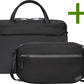 TARGUS WORK 14" 3-IN-1 TECH BRIEF, BLACK