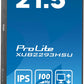 21,5" IPS-panel, 1920x1080@100Hz, 15cm Height Adj. Stand, 300cd/m², Speakers, HDMI, DisplayPort, 1ms MPRT, USB 2x2.0