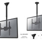 TV SET ACC CEILING MOUNT/32-60" NM-C440BLACK NEOMOUNTS