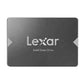 SSD|LEXAR|NS100|512GB|SATA 3.0|Write speed 450 MBytes/sec|Read speed 550 MBytes/sec|2,5"|LNS100-512RB