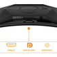 AOC G4 CQ32G4VE, 80 cm (31.5"), 2560 x 1440 pixels, Quad HD, LCD, 1 ms, Black, Grey