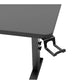 Genesis Gaming Desk | Holm 160 Modular Corner | Black/Anthracite