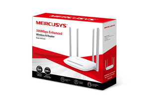 Wireless Router|MERCUSYS|Wireless Router|300 Mbps|IEEE 802.11b|IEEE 802.11g|IEEE 802.11n|1 WAN|3x10/100M|Number of antennas 4|MW325R