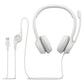 LOGI H390 USB Computer Headset - WHITE