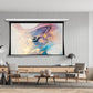 Elite Screens Electric Projection Screen, White | SKT150XHW2 | Diagonal 150 " | 16:9