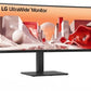 LG DESKTOP MONITOR 34'' 21:9 QHD CURVED IPS, WEBCAM, USB-C 90W