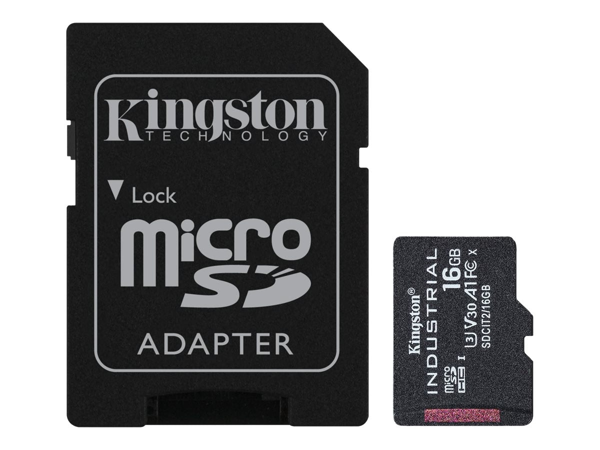 KINGSTON 16GB microSDHC Industrial C10