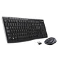 Logitech Keyboard MK270 black US/Int Layout