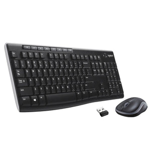 Logitech Keyboard MK270 black US/Int Layout
