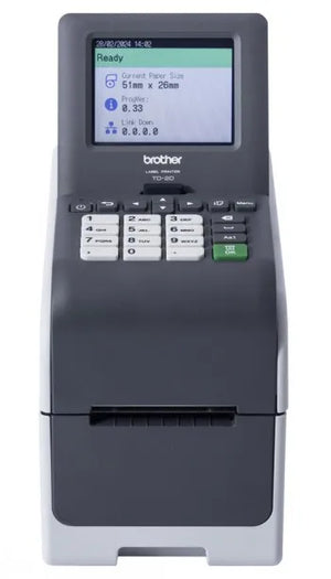 BROTHER TD-2320DSA300 LABEL/RECEIPT PRINTER THERMAL, USB, LAN, TOUCHPANEL, 300DPI