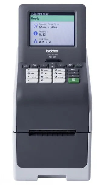 BROTHER TD-2320DSA300 LABEL/RECEIPT PRINTER THERMAL, USB, LAN, TOUCHPANEL, 300DPI