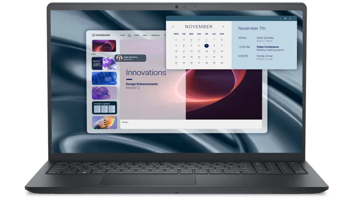 Dell Pro 15 Essential PV15255 | Carbon Black | 15.6 " | FHD | 1920 x 1080 pixels | AMD Ryzen 5 | 7520U | 8 GB | LPDDR5 | Solid-state drive capacity 512 GB | AMD Radeon 610M Graphics | Windows 11 Home | 802.11ac | Keyboard language English | Warranty...
