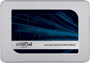 SSD|CRUCIAL|MX500|2TB|SATA 3.0|TLC|Write speed 510 MBytes/sec|Read speed 560 MBytes/sec|2,5"|MTBF 1800000 hours|CT2000MX500SSD1