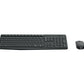 LOGITECH MK235 wireless Keyboard + Mouse Combo Grey - (US)