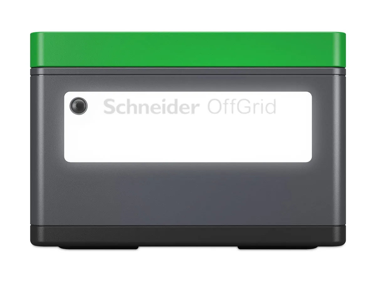Schneider Electric Schneider OffGrid Portable Power Station 330, 230V, 332Wh Lithium-ion, LCD, 2 CEE 7/3 Schuko outlets, Sinewave, 3 USB-A, 1 USB-C, Wireless Charger | PPS330-GR