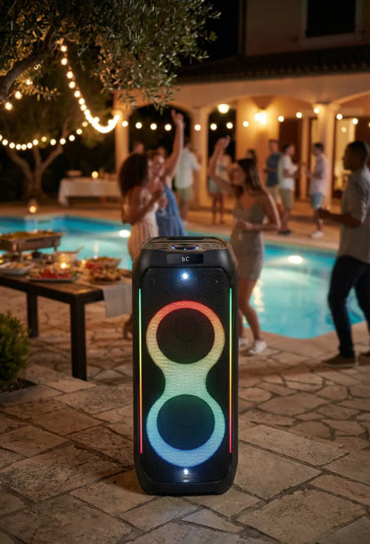 Muse Party Box Speaker | M-1957 DJ | 800 W | Bluetooth | Wireless connection