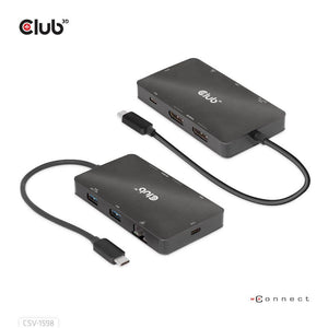 NB ACC DOCKING STATION 7IN1/USB-C 100W CSV-1598 CLUB3D