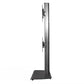 B-TECH AV SYSTEM X - UNIVERSAL DUAL STACK FLAT SCREEN FLOOR STAND (VESA 600 X 400) - 2.4M
