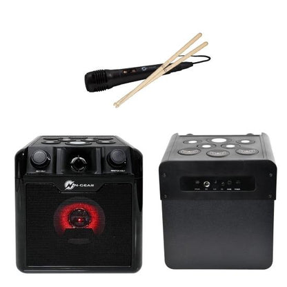 Portable Speaker|N-GEAR|DRUM BLOCK 420|Black|Wireless|Bluetooth|DRUMBLOCK420