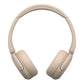 Sony | Wireless Headphones | WH-CH520 | Wireless | On-Ear | Microphone | Beige | Noise canceling | Wireless
