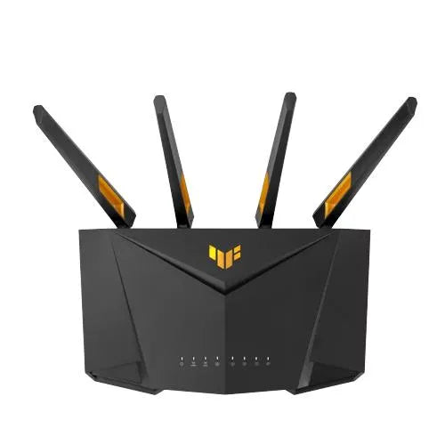 Wireless Router|ASUS|TUF Gaming AX3000 V2|Wi-Fi 6 (802.11ax)|Data speed 2402 Mbit/s|Ethernet WAN Yes|Ethernet LAN Yes|5xLAN ports|USB port Yes|TUF-AX3000