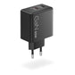 LENOVO Dual USB-C 65W GaN Charger Black
