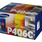 SAMSUNG CLT-P406C/ELS 4-pk CYMK Toner