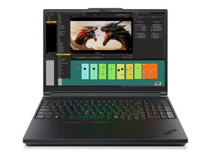 Lenovo ThinkPad P16 G3 | Black | 16 " | IPS | WUXGA | 1920 x 1200 pixels | Anti-glare | Intel Core Ultra 7 | 265HX | 64 (2x32) GB | SODIMM DDR5 | Solid-state drive capacity 1000 GB | NVIDIA RTX PRO 2000 Blackwell Generation | GDDR7 | 8 GB | Windows 1...