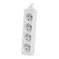 Lanberg | Cable Power Strip 4X French Outlets Quality-Grade Copper, 1.5 m | PS0-04E-0150-W