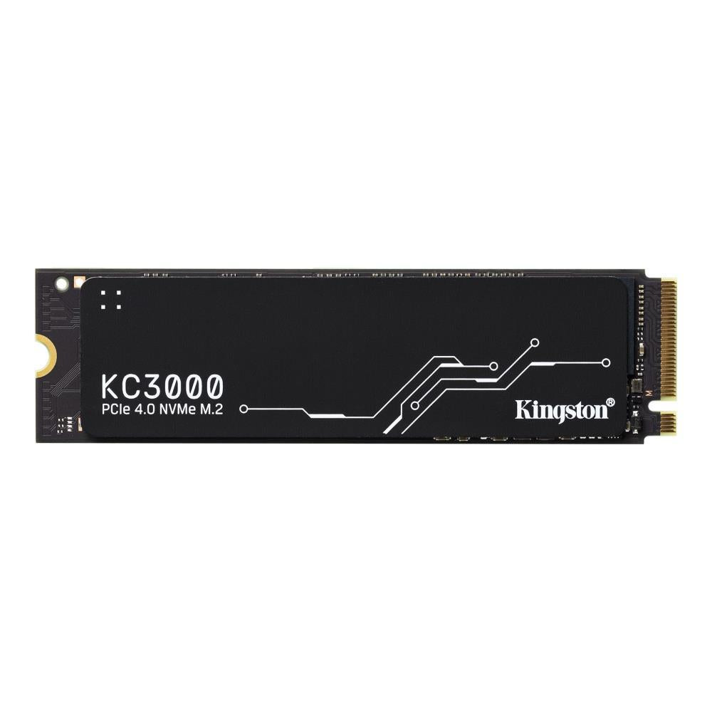 SSD|KINGSTON|KC3000|1TB|M.2|NVMe|3D TLC|Write speed 6000 MBytes/sec|Read speed 7000 MBytes/sec|TBW 800 TB|MTBF 1800000 hours|SKC3000S/1024G