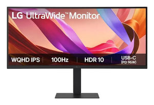 LCD Monitor|LG|34 "|3440 x 1440 pixels|Wide Quad HD|Native aspect ratio 21:9|LCD|Curved|34U650A-B