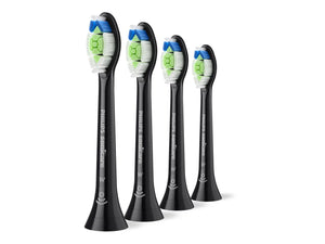 Philips | Replacement brush heads | HX6064/88 Sonicare Optimal White | Heads | For adults | Number of brush heads included 4 | Black