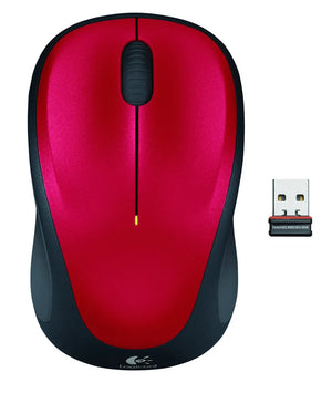LOGITECH M235 Wireless Mouse Red