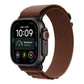 Apple Watch Ultra 4 GPS + Cellular 49mm Black Titanium Case with Burgundy Alpine Loop - M | Apple