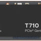 SSD|CRUCIAL|T710|2TB|M.2|PCIe Gen5|NVMe|Write speed 13800 MBytes/sec|Read speed 14500 MBytes/sec|TBW 1200 TB|CT2000T710SSD8