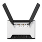 Wireless Router|MIKROTIK|Wi-Fi 6|IEEE 802.11a/b/g|IEEE 802.11n|IEEE 802.11ac|IEEE 802.11ax|USB 2.0|4x10/100/1000M|1x2.5GbE|S53UG+5HAXD2HAXD-TC&EG18