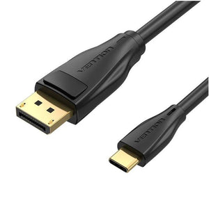 CABLE DP TO USB-C 8K HD/2M BLACK CGYBH VENTION