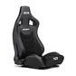 Next Level Racing | ERS4 Elite PU Leather & Suede Edition | Reclining Seat | PU Leather and Suede | Black