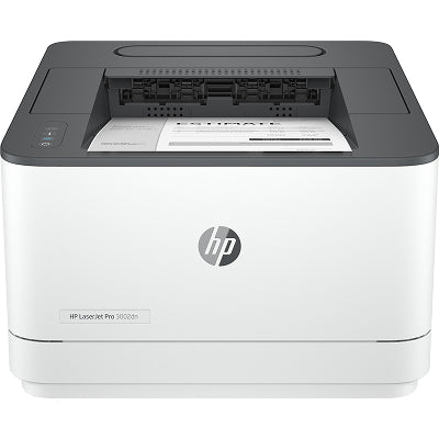 HP LaserJet Pro 3002dn Printer - A4 Mono Laser, Print, Auto-Duplex, LAN, 33ppm, 350-2500 pages per month