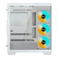 Case|GIGABYTE|MidiTower|Case product features Transparent panel|ATX|MicroATX|MiniITX|Colour White|GB-C500PIST