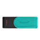 Kingston USB Flash Drive | DataTraveler Exodia S | 128 GB | USB 3.2 Gen 1 | Black/Turquoise