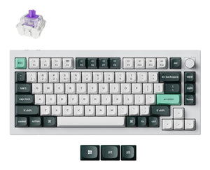 KEYBOARD WRL Q1 HE RGB/SHELL WHITE Q1H-P1 KEYCHRON