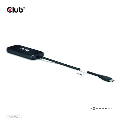 I/O HUB USB-C 4PORT/CSV-1548 CLUB3D