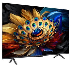 TV Set|TCL|43"|4K/Smart|QLED|3840x2160|Wireless LAN|Bluetooth|Google TV|Black|43C655